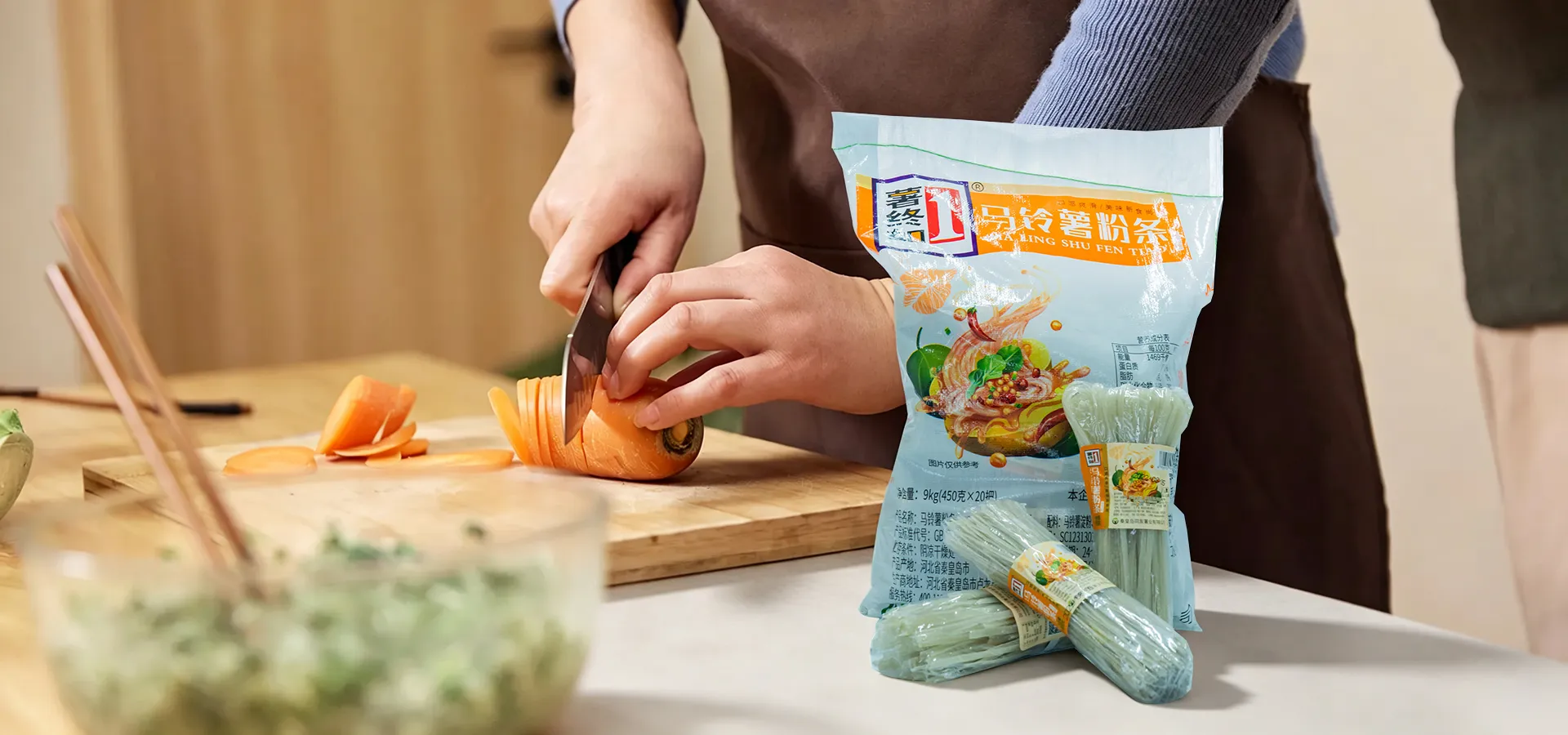 Supplier Mie Kentang Manis China