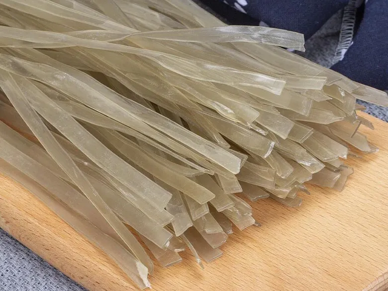 400g Bundled Handmade Sweet Potato Wide Noodles